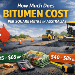 How Much Does Bitumen Cost Per Square Metre? Australian Pricing Breakdown
