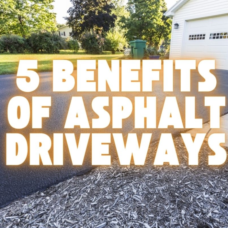 5 Benefits of Asphalt Driveways Over Concrete